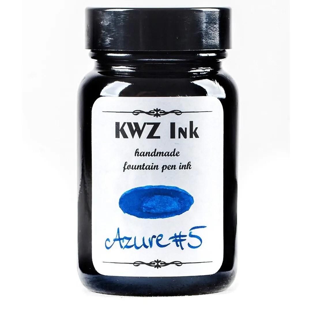 A bottle of KWZ Standard 4107 Azure #5.