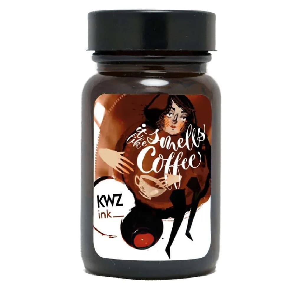 A bottle of KWZ Standard 4606 It Smells Like Coffee.