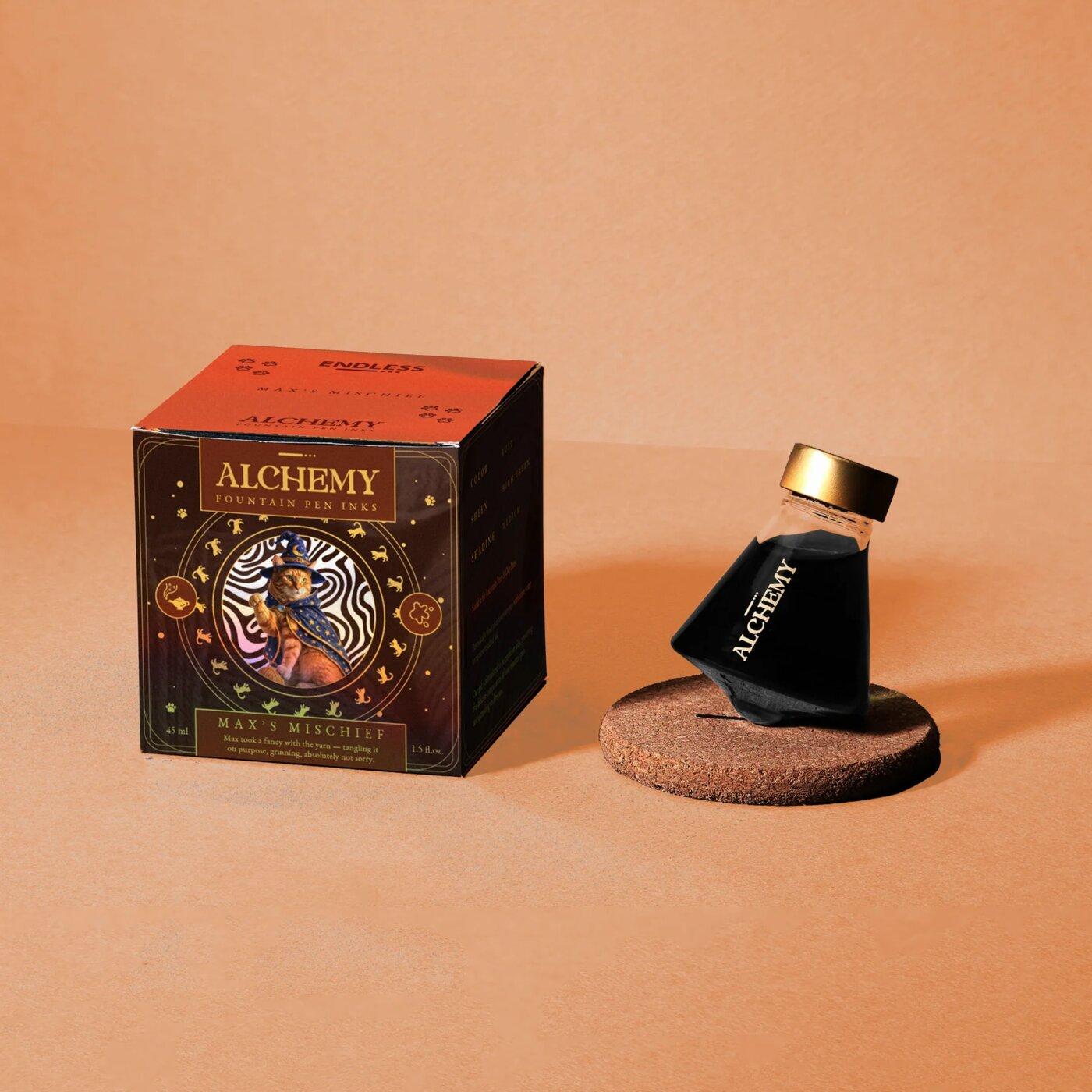 A bottle of Endless Alchemy · LABS.16 Max's Mischief.