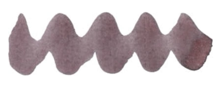 Diamine Forever Pigment Smoky Mauve fountain pen ink swatch