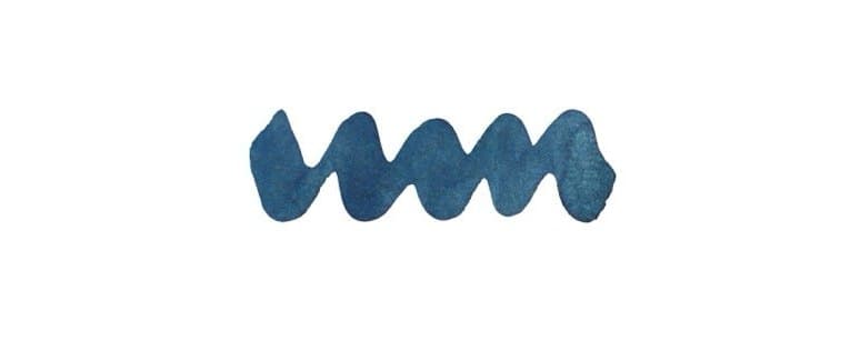 Diamine Forever Pigment Blue Indigo, shown in the maker's own swatch.