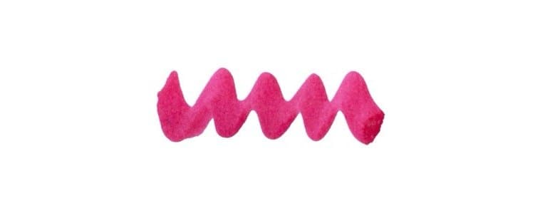 Diamine Forever Pigment Hot Magenta, shown in the maker's own swatch.