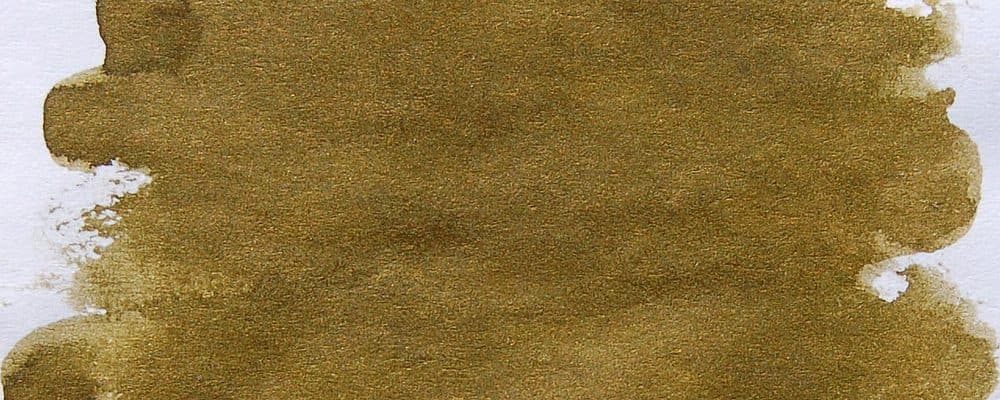 KWZ Standard 4302 Green Gold, swatched.